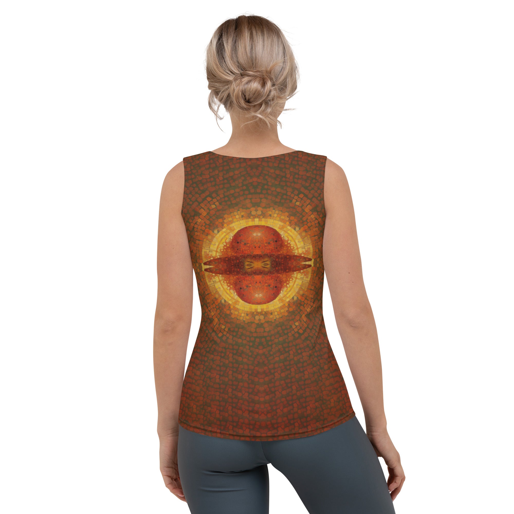 Back view of Ethereal Enchantment Women's Tank Top for comfortable wear