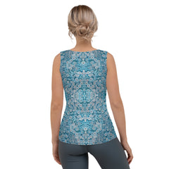 Nautical-themed Women's Tank Top for Summer.