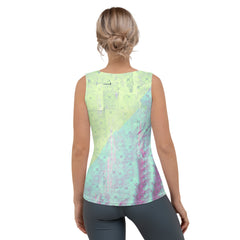 Stylish and comfortable Tranquil Tree women's tank top.