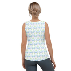 Mosaic Masterpiece tank top styled for summer.