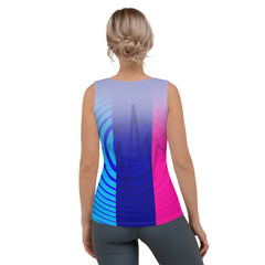 Yoga-inspired Chakra Alignment Women's Tank Top.