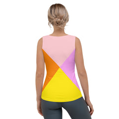 Lightweight and breathable yoga tank top for women.