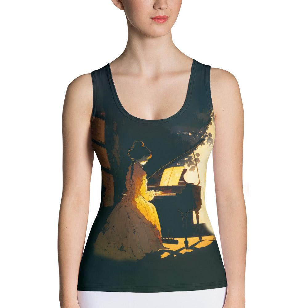 Back view of NS 811 Sublimation Tank Top.