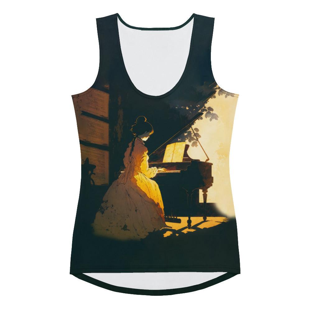 NS 811 Sublimation Cut & Sew Tank Top front view.