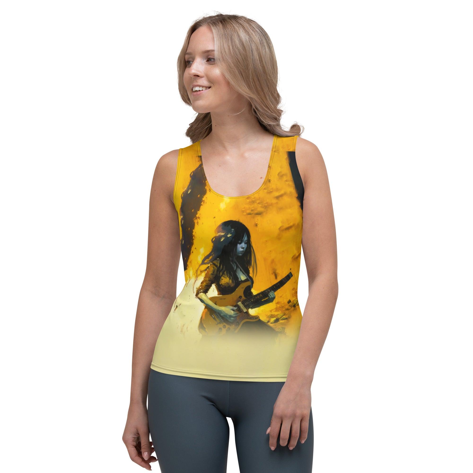 NS 804 Sublimation tank top front view.