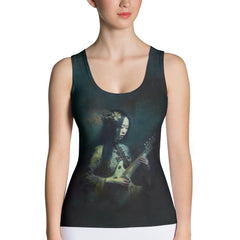 NS-809 Sublimation Tank Top featuring vibrant print.