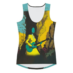 NS-873 Sublimation tank top on male model.