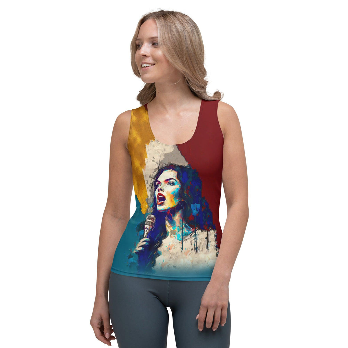 NS 993 Sublimation Cut & Sew Tank Top - Beyond T-shirts