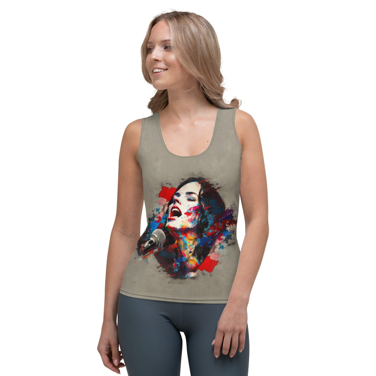 NS 989 Sublimation Cut & Sew Tank Top - Beyond T-shirts