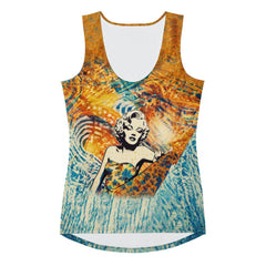 Eye-catching design Surfing 5-08 Tank Top for surf enthusiasts