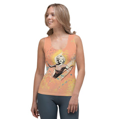 Stylish Surfing 5-01 Sublimation Tank for beach and surf lovers