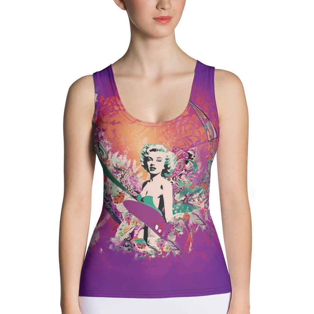 Eye-catching Surfing 5-02 Tank with unique sublimation print