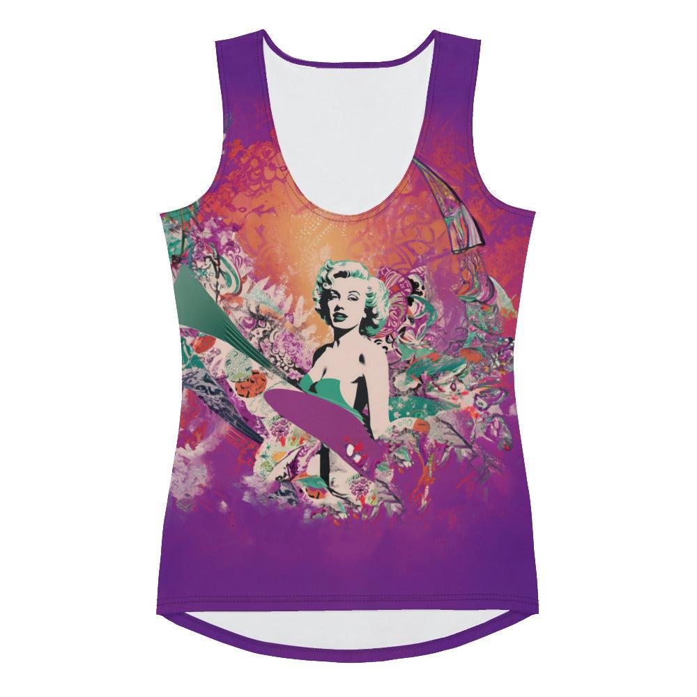 Premium quality Surfing 5-02 Sublimation Tank, ideal for beach sports