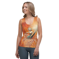 Vibrant Surfing 5-05 Sublimation Tank for standout beach style