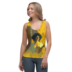 SurArt 83 sublimation tank top with vibrant print front view