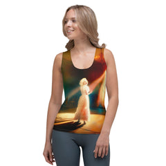 SurArt 112 tank top with standout sublimation print