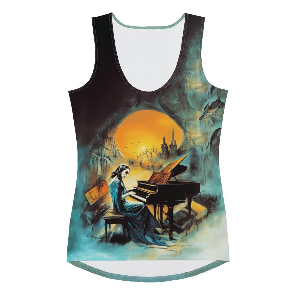 Halloween Haunt All Over Print Women's Tank Top Embrace The Spooky Season - Beyond T-shirts