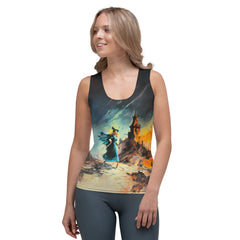 Women's Wicked All Over Print Tank Top - Tap Into The Dark Magic - Beyond T-shirts