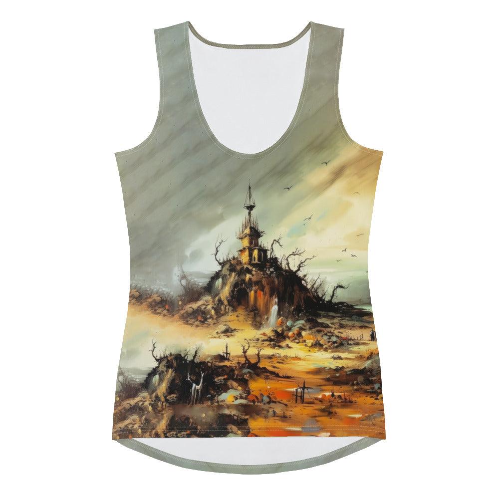 Halloween Enigma All Over Print Women's Tank Top Unravel The Mystery - Beyond T-shirts