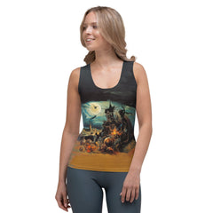 Halloween Nightwalker All Over Print Women's Tank Top Embrace The Nocturnal - Beyond T-shirts