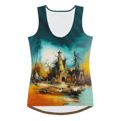 Women's Cursed All Over Print Tank Top Embrace The Supernatural - Beyond T-shirts