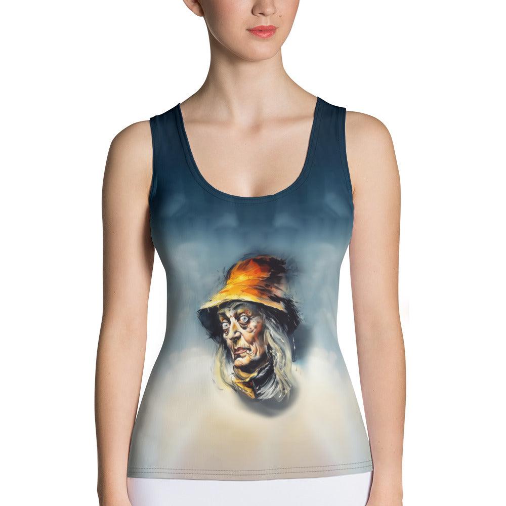 Halloween Phantasm All-Over Print Women's Tank Top - Embrace the Apparitions - Beyond T-shirts