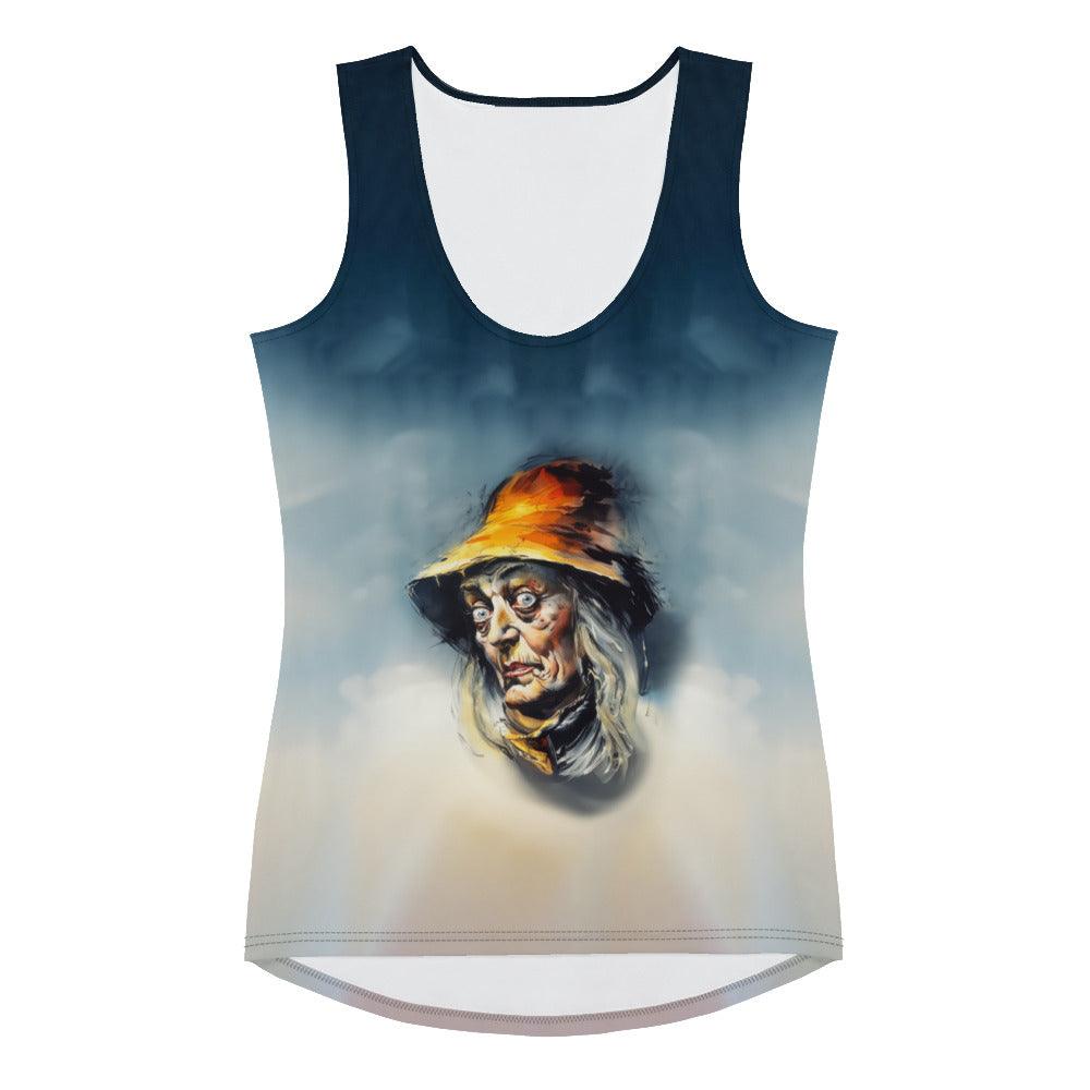 Halloween Phantasm All-Over Print Women's Tank Top - Embrace the Apparitions - Beyond T-shirts