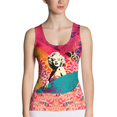 Sunset Surfer All-Over Print Women's Tank Top Chase The Coastal Magic - Beyond T-shirts