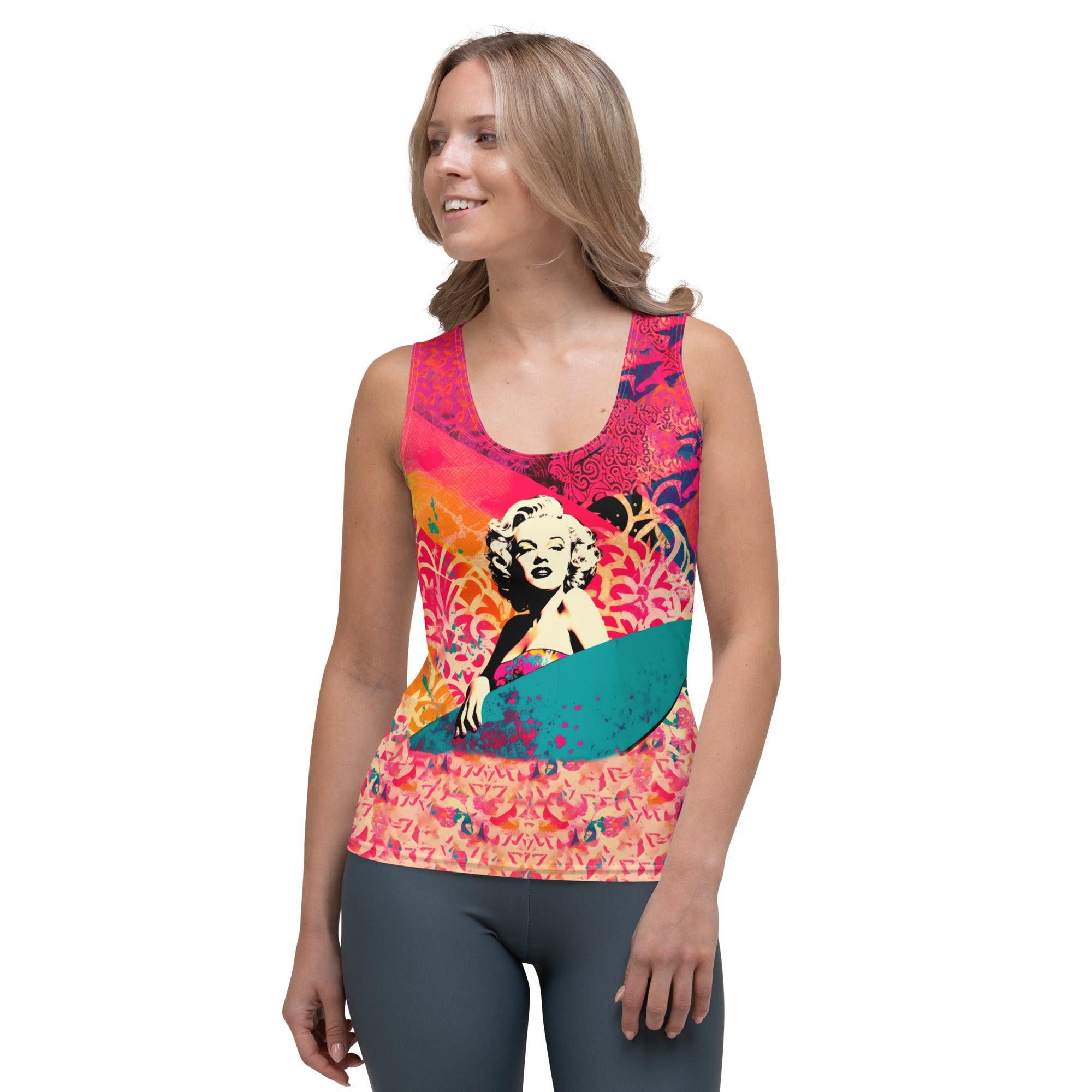 Sunset Surfer All-Over Print Women's Tank Top Chase The Coastal Magic - Beyond T-shirts