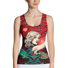 Surf Diva Tank Top for Women - Beyond T-shirts