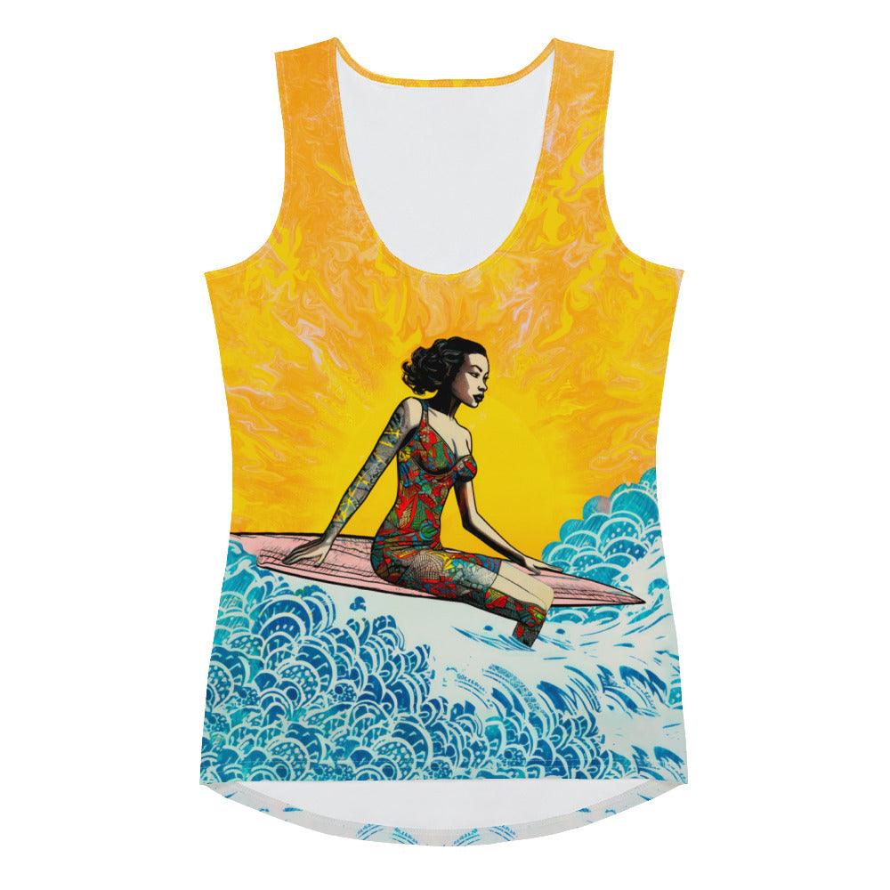 Surf Culture Tank Top for Women - Beyond T-shirts