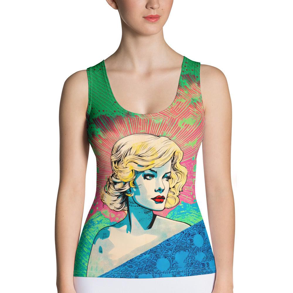 Surf Enthusiast Tank Top for Women - Beyond T-shirts