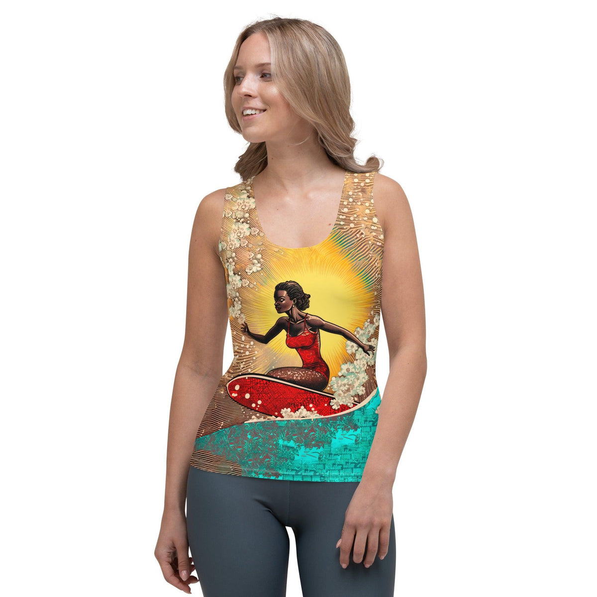 Surf Queen Tank Top for Women - Beyond T-shirts