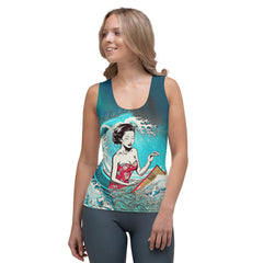 Surf Diva Tank Top for Women - Beyond T-shirts