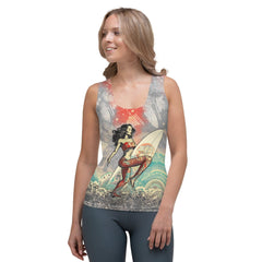 Surf's Up Tank Top For Women - Beyond T-shirts