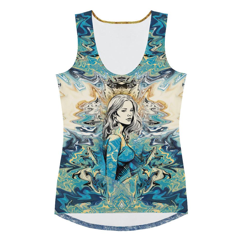 Surf Enthusiast Tank Top For Women - Beyond T-shirts