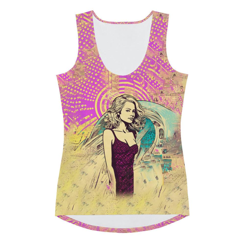 Surf Queen Tank Top For Women - Beyond T-shirts