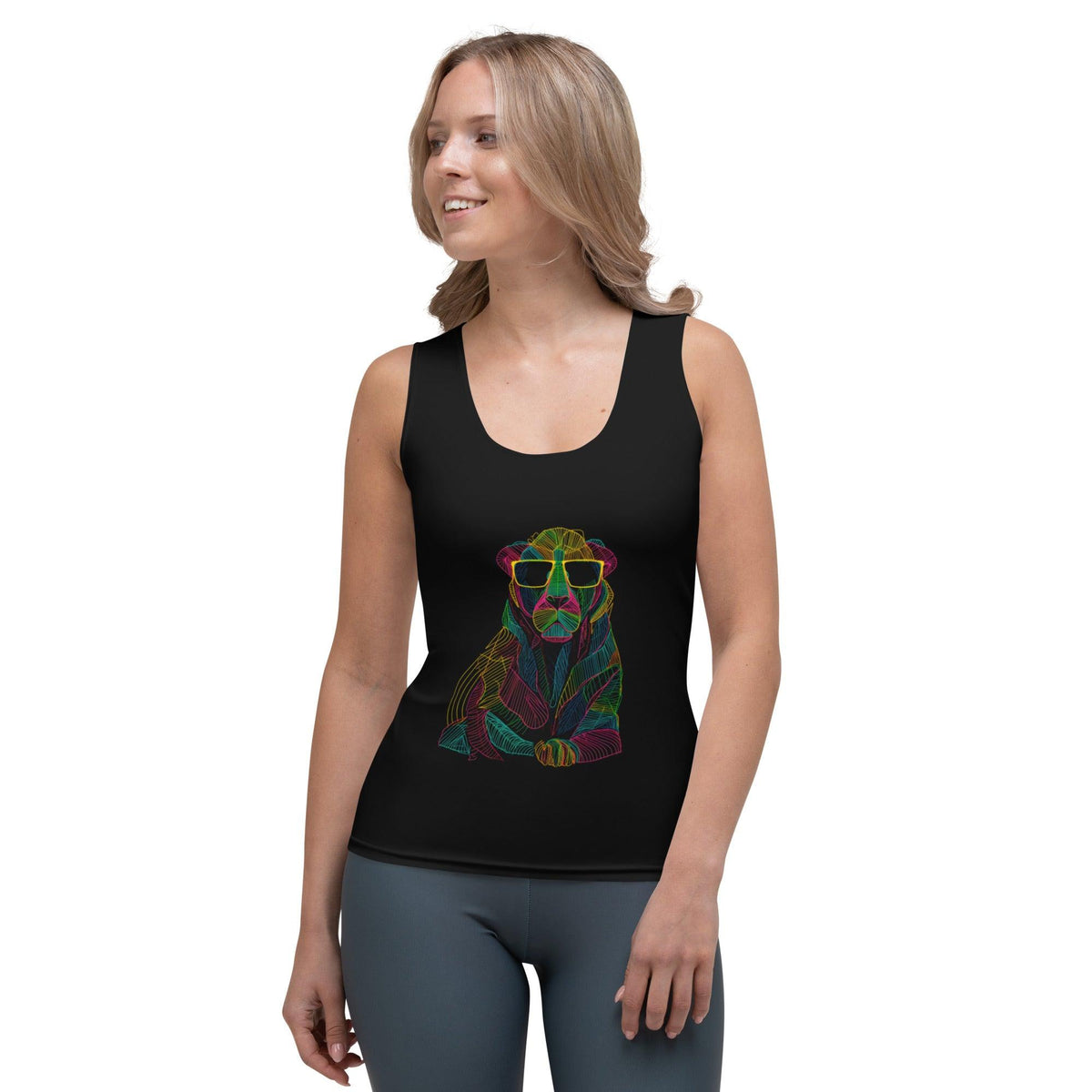 Majestic Lion All-Over Print Women's Tank Top - Beyond T-shirts