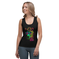 Zebra Safari All-Over Print Women's Tank Top - Beyond T-shirts