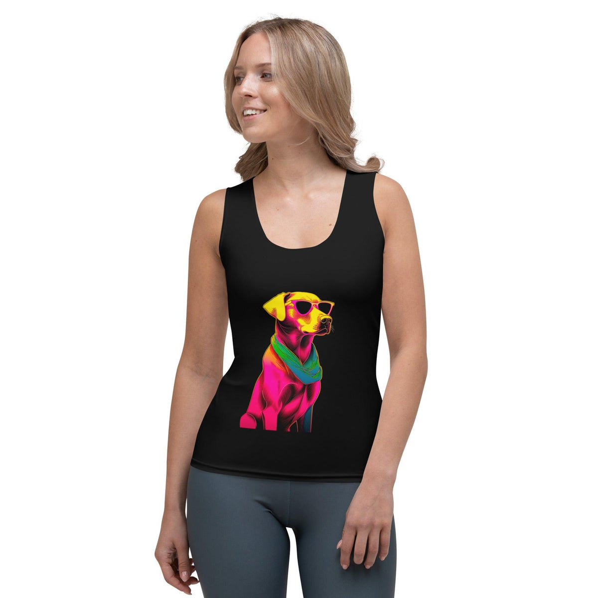 Serene Canine Beauty All-Over Print Women's Tank Top - Beyond T-shirts