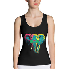 Majestic Elephants All-Over Print Women's Tank Top - Beyond T-shirts