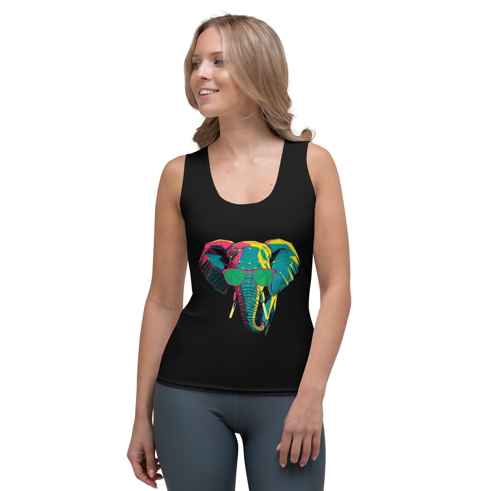 Majestic Elephants All-Over Print Women's Tank Top - Beyond T-shirts