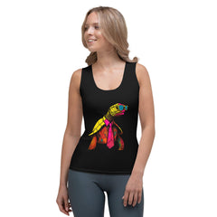 Tranquil Sea Turtles All-Over Print Women's Tank Top - Beyond T-shirts