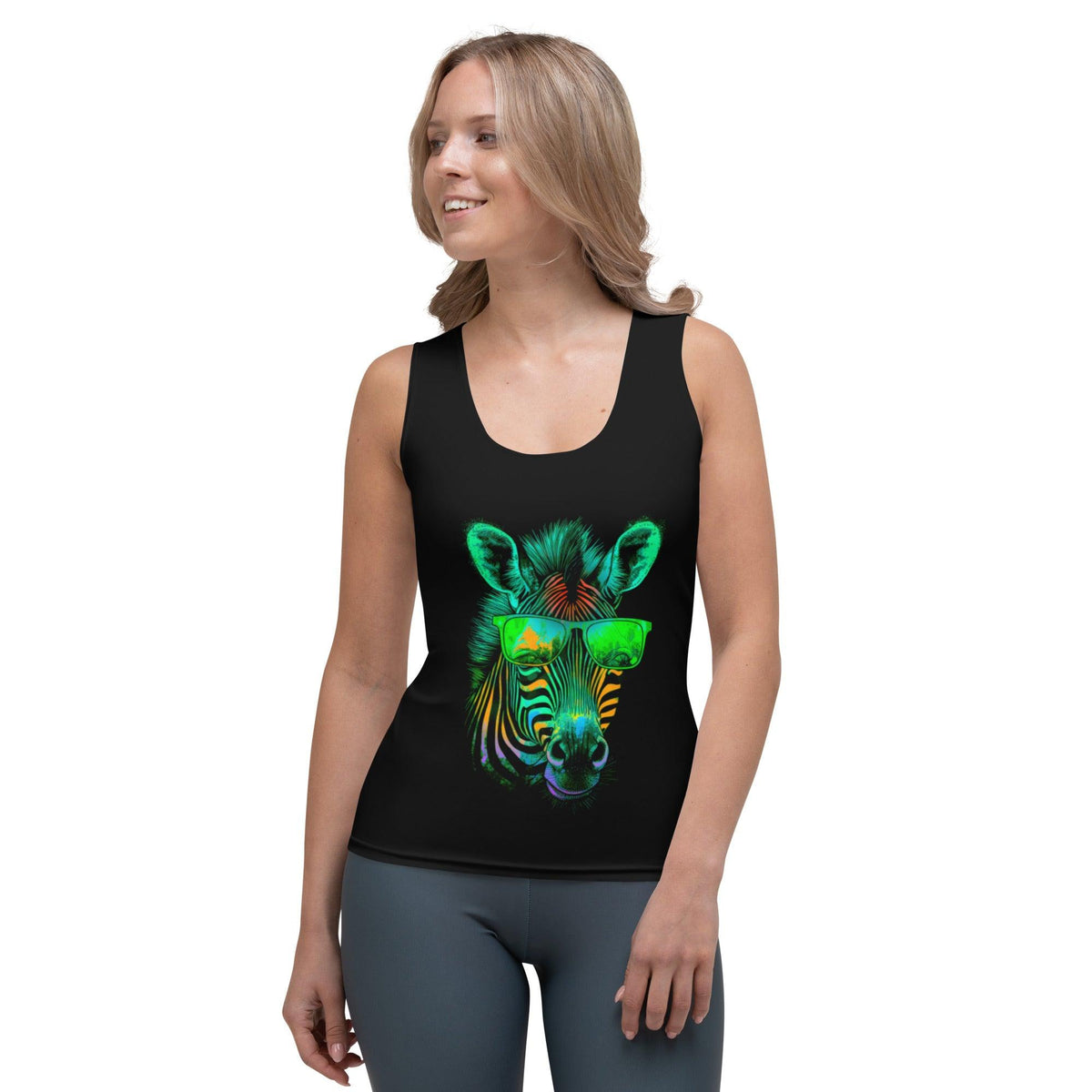 Zebra Mirage Beauty Tank Top Set - Beyond T-shirts