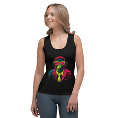 Tropical Monkey Vibes Tank Top - Beyond T-shirts