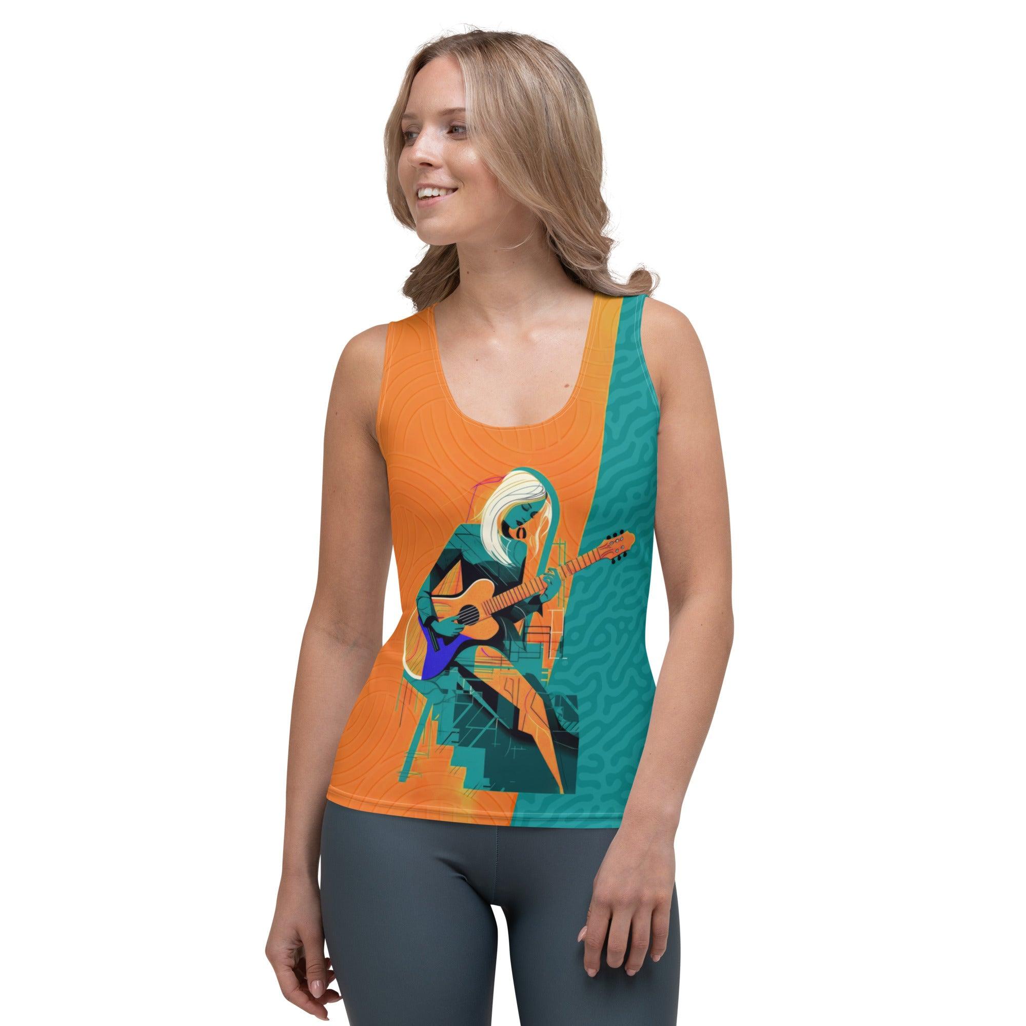 Couture Harmony Women's All-Over Print Tank Top - Beyond T-shirts