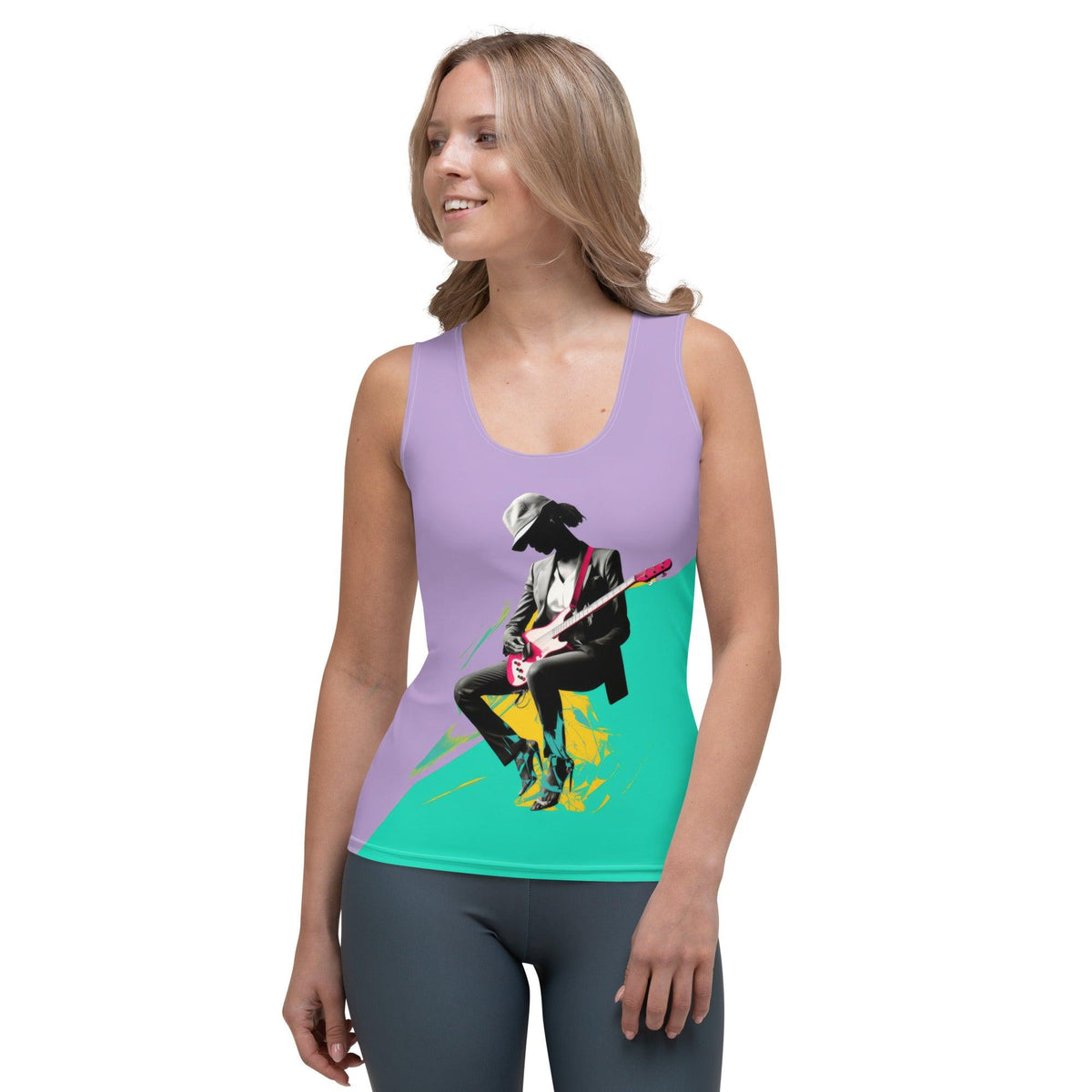 Stylish Rhythms Women's All-Over Print Tank Top - Beyond T-shirts