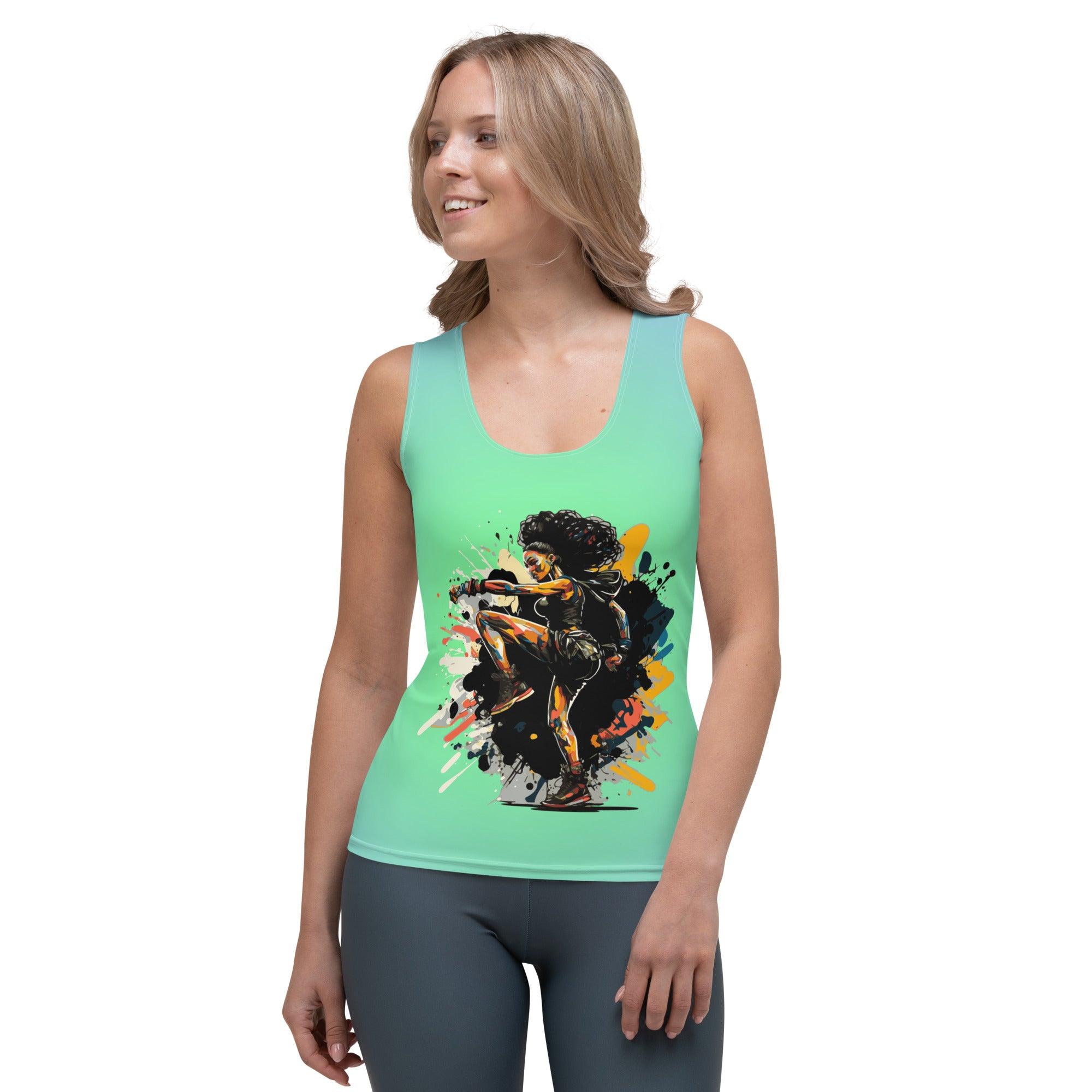 Kickboxing Power All-Over Women's Tank Top - Beyond T-shirts