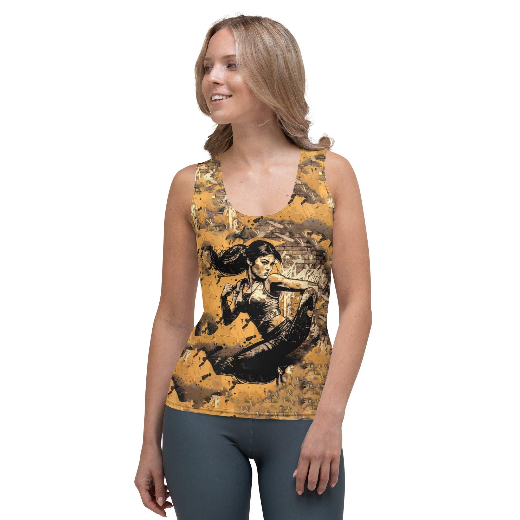 Kickboxing Vibe All-Over Print Tank Top - Beyond T-shirts