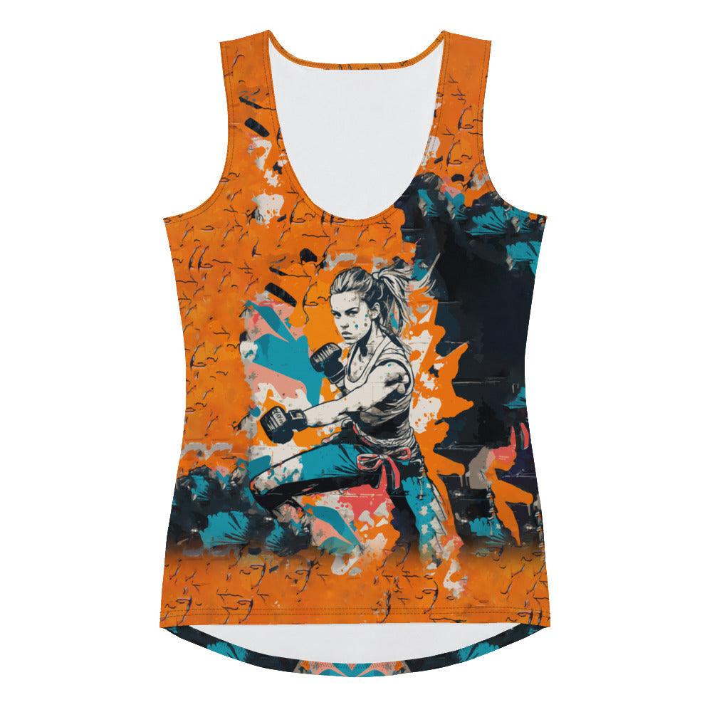 Kickboxing Dominance Women's Tank - Intensity Defined - Beyond T-shirts